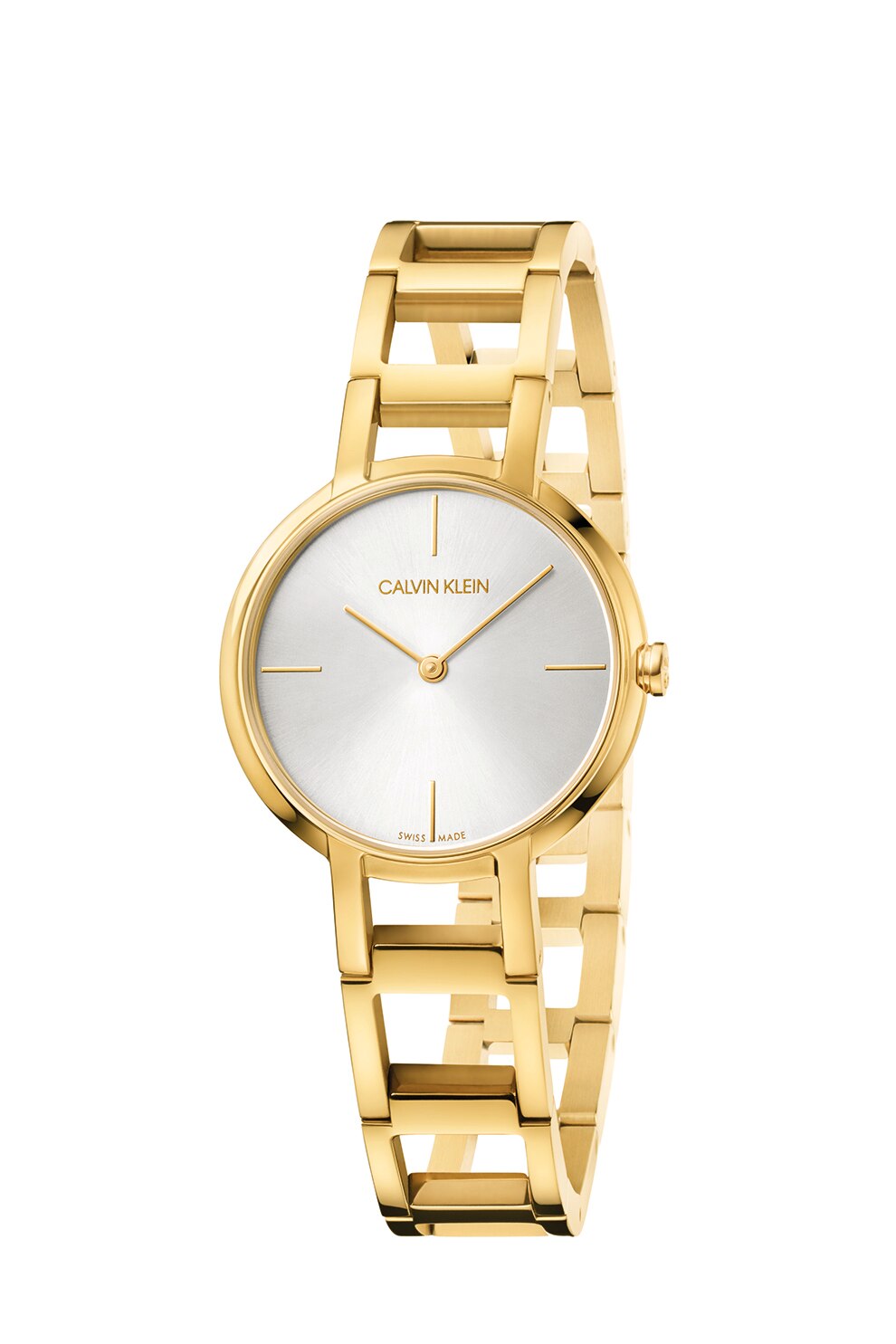 CALVIN KLEIN, Ceas din otel inoxidabil, Auriu