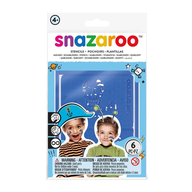 Set sablon Adventure Snazaroo