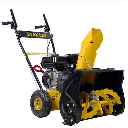 Freza de zapada Stanley SPT-196-560, 6.5 CP, 196 CC, 4 timpi, 560 mm latime lucru, 400 mm inaltime lucru, 3.6 l, benzina