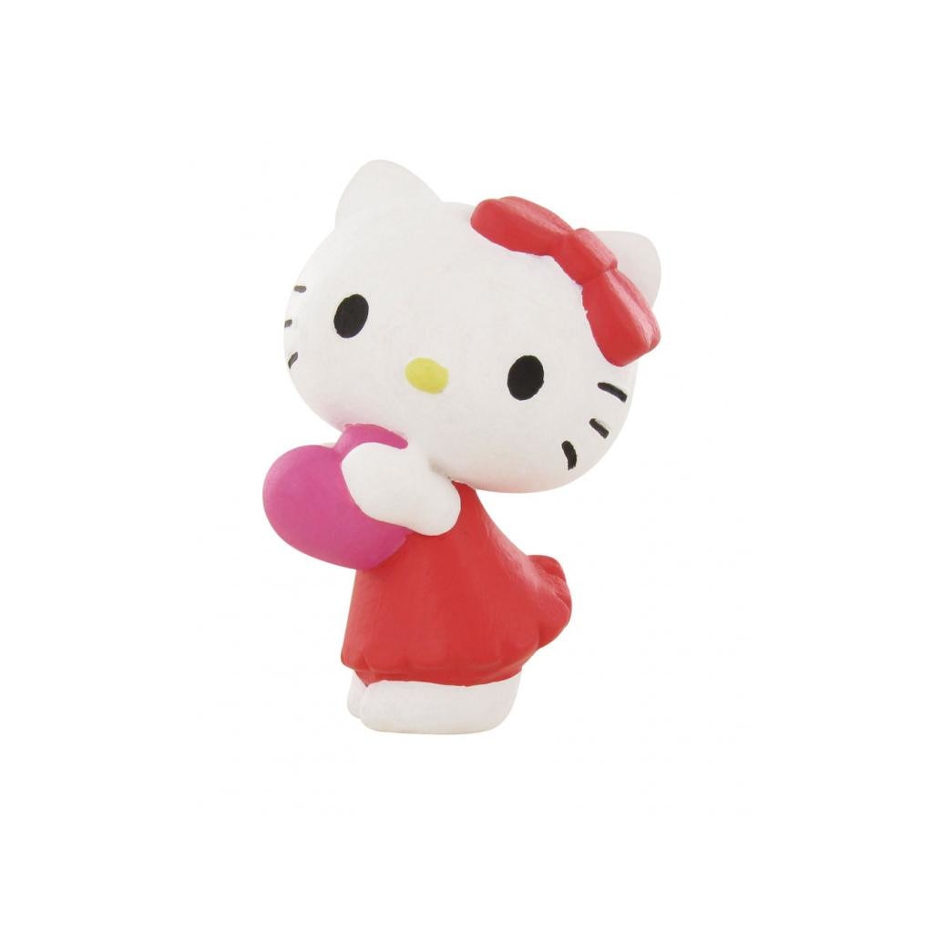 Hello Kitty figurina cu inimioara