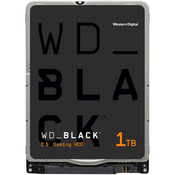 WD_BLACK™ Laptop merevlemez, 1TB , 7200RPM, 64MB cache, SATA-III