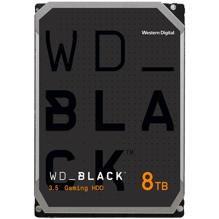 HDD WD_BLACK™ 8TB, 7200RPM, 256MB cache, SATA-III