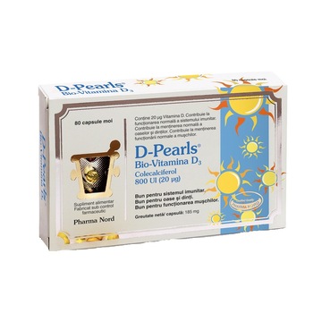 D-Pearls 80 capsule Pharma Nord D-Pearls 80 capsule Pharma Nord