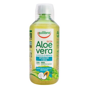 Aloe Vera Extra - cu nuca de Cocos si Papaya, Supliment alimentar pentru revitalizarea si regenerarea intregului organism, 500 ml Aloe Vera Extra - cu nuca de Cocos si Papaya, Supliment alimentar pentru revitalizarea si regenerarea intregului organism, 500 ml
