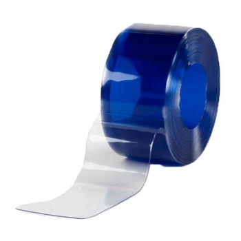 Rola perdea PVC normal transparent 200x2 mm, 1 m Rola perdea PVC normal transparent 200x2 mm, 1 m