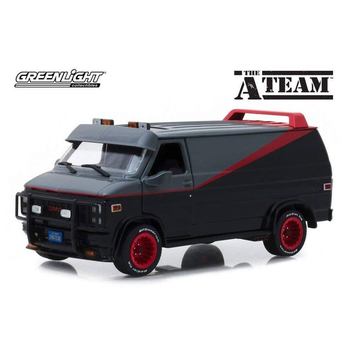 Figurina A-Team Diecast Model 1/24 1983 GMC Vandura