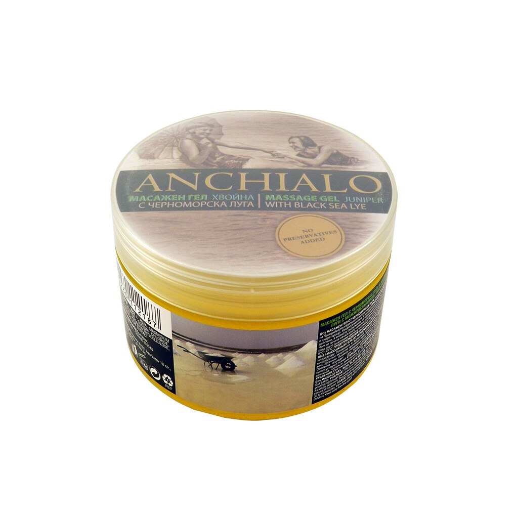 Gel de masaj Anchialo, Pentru corp, Din lesie de Marea Neagra si extract de ienupar, 300 g