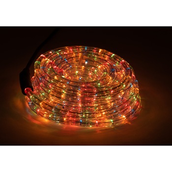 Instalatie Craciun Tub luminos Flink 13mm, 36 minibecuri/m, 10m, multicolor, exterior, alimentare inclusa Instalatie Craciun Tub luminos Flink 13mm, 36 minibecuri/m, 10m, multicolor, exterior, alimentare inclusa