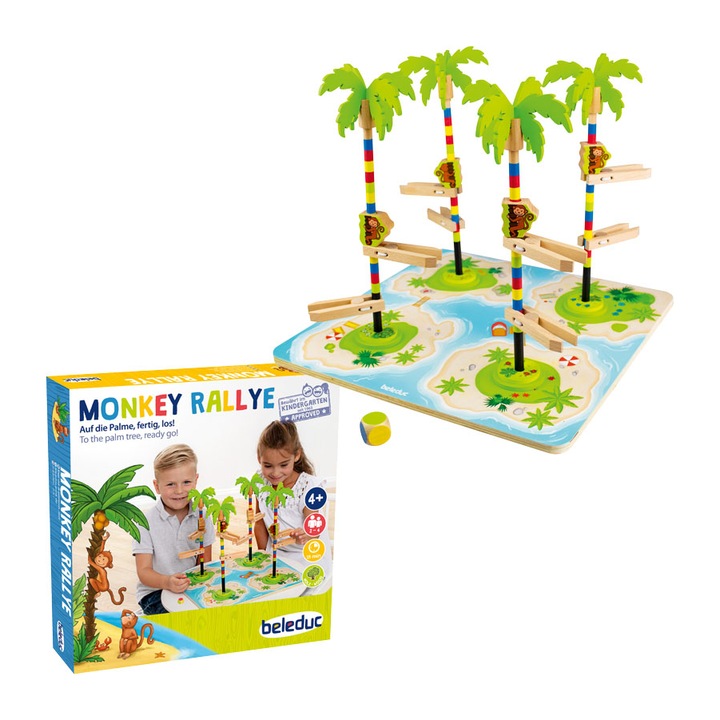 Monkey Rally - Fára mászó majmok versenye - Beleduc