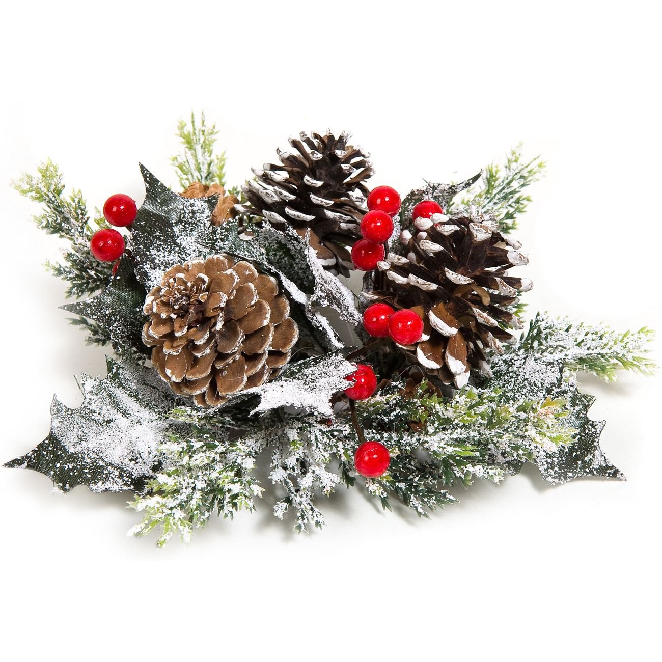 Decoratiune Craciun multicolora, 18 cm