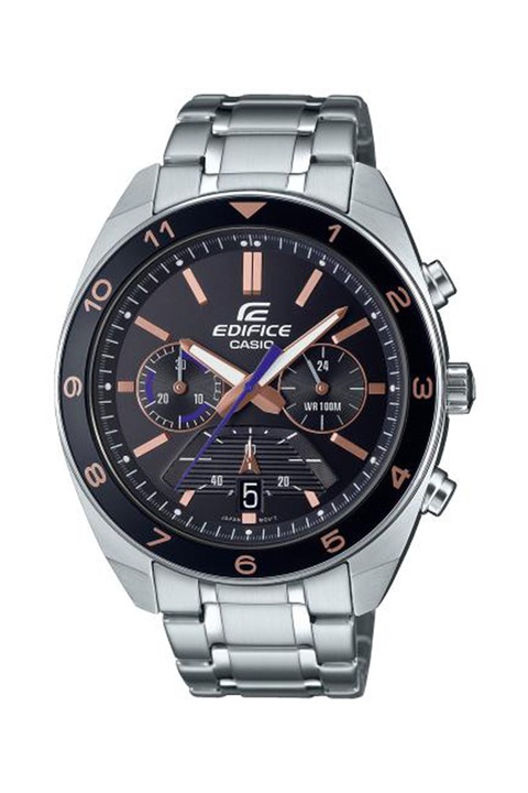 Casio, Иноксов часовник с хронограф, Сребрист