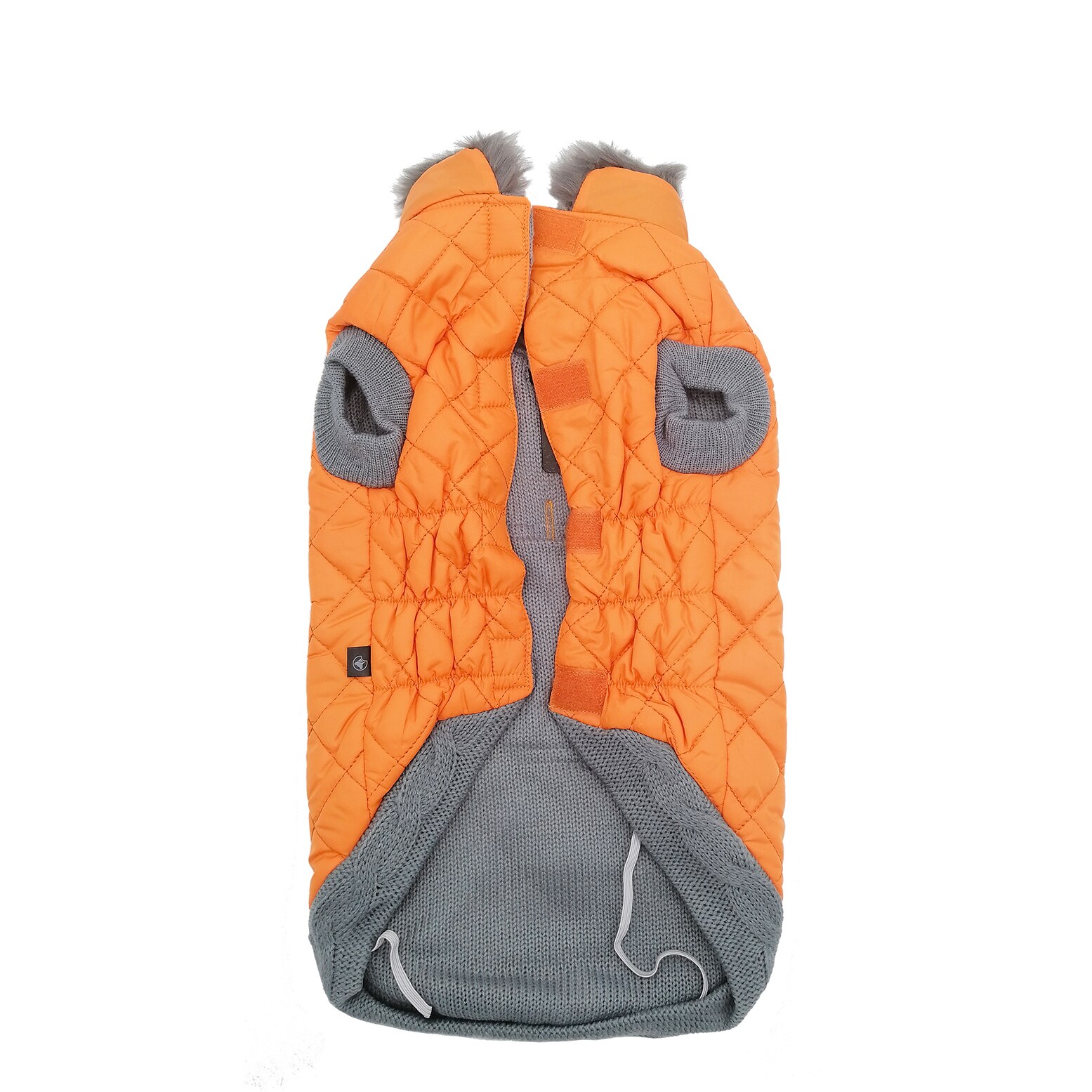 Geaca pentru catei, Croci, model Mixed Orange, 35 cm, C7374166