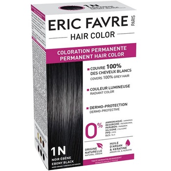 Vopsea de par Eric Favre 1N Negru Abanos, 40 ml Vopsea de par Eric Favre 1N Negru Abanos, 40 ml