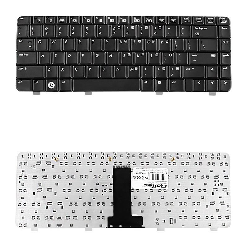 Tastatura Qoltec compatibila cu notebook HP DV2000 V3000, Negru