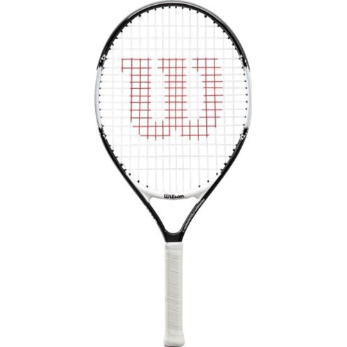Racheta tenis Wilson Roger Federer 23, copii, alb/negru