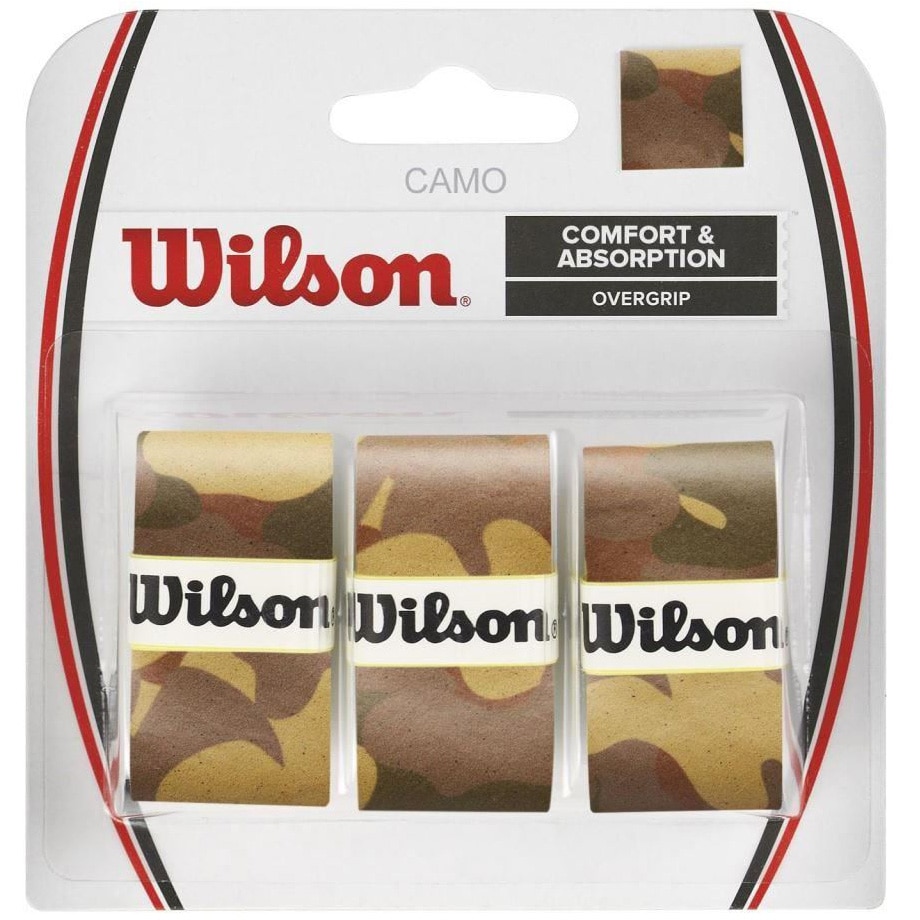 Set overgrip Wilson Camo, maro, 3/set
