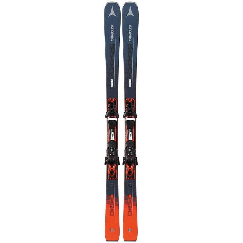 Schiuri Atomic Vantage 79 Ti + Legatura FT12 GW , Blue/Red , 163cm