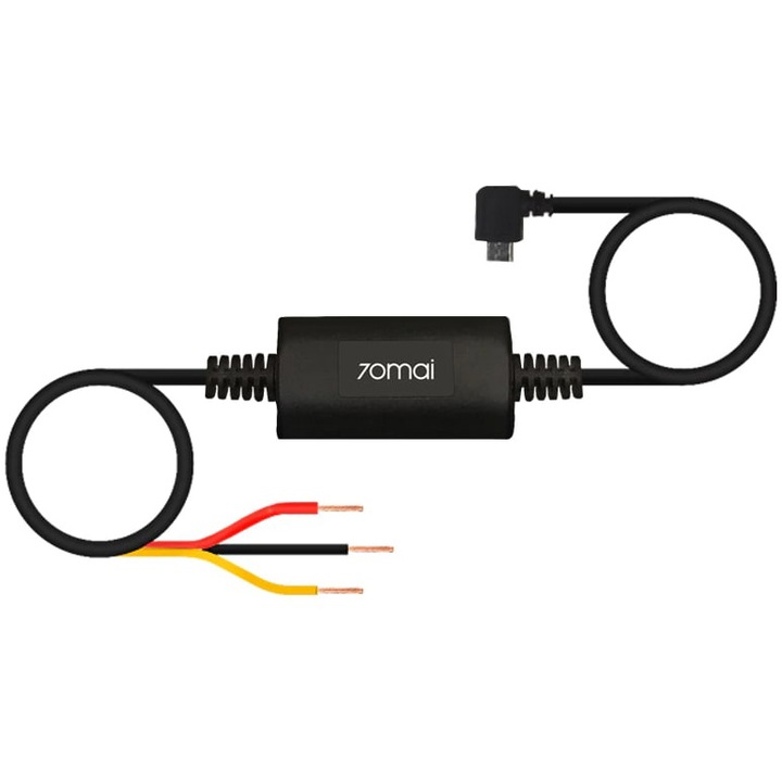 Kit Cablu alimentare si monitorizare miscare pentru Dash Cam 70Mai, Midrive UP02