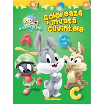Baby looney tunes. Coloreaza si invata cuvintele Baby looney tunes. Coloreaza si invata cuvintele
