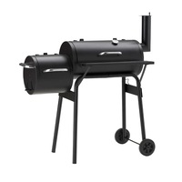gratar carbune american bbq grillchef suprafata de gatit 53x30 smoker 23x30 dimensiune 115 x 116 x 65 cm imagen 33_1_
0