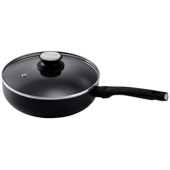 Tigaie inalta cu capac Kitchen Fun Salsa, inductie, 24 cm, 3 L Tigaie inalta cu capac Kitchen Fun Salsa, inductie, 24 cm, 3 L