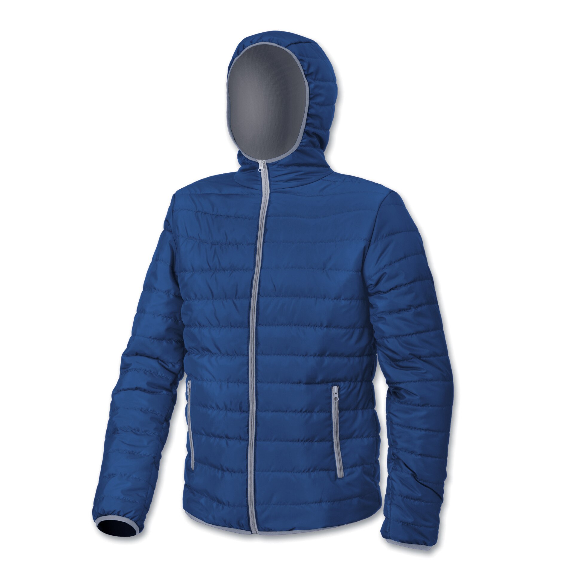 Geaca de ski Brugi albastra, copii, 98-104