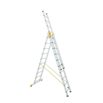 Scara profesionala Alverosal Forte Plus, 3 tronsoane, 12 trepte, 6.10 m Scara profesionala Alverosal Forte Plus, 3 tronsoane, 12 trepte, 6.10 m