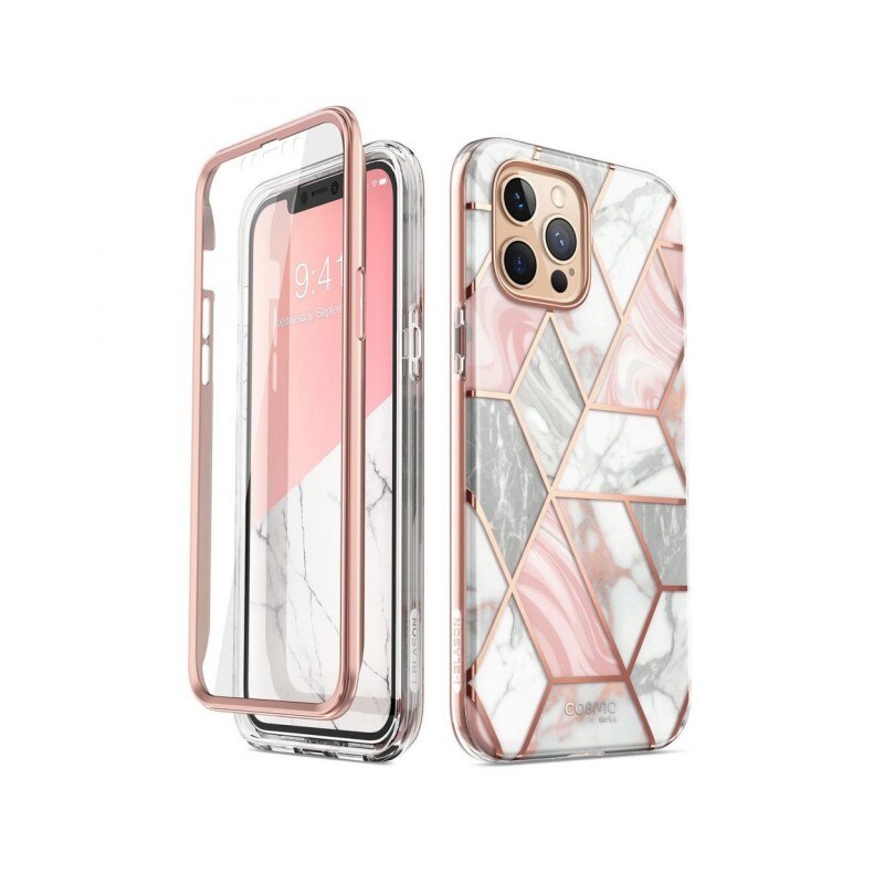 Husa Premium Originala 360 Grade Supcase Cosmo iPhone 12 Pro Max Marble
