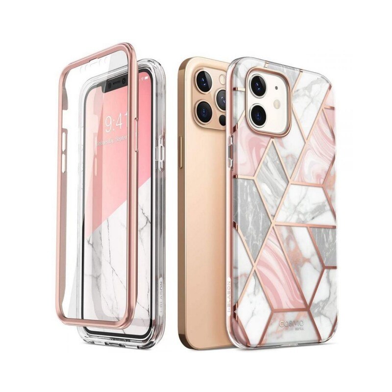 Husa Premium Originala 360 Grade Supcase Cosmo iPhone 12 / iPhone 12 Pro Marble