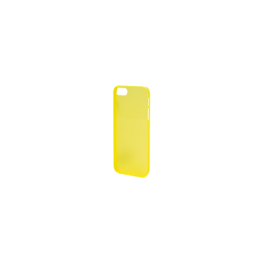 Husa Xqisit iPlate Ultra Thin pentru Apple iPhone 5 Yellow