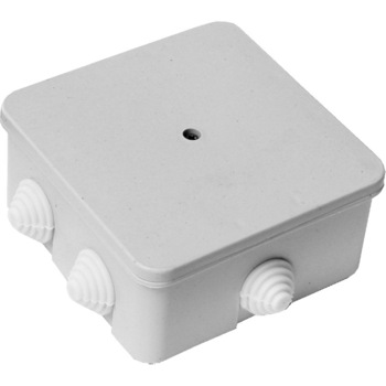 Doza Patrata de Legatura pentru Tencuiala EvoTools, 100x100 mm Doza Patrata de Legatura pentru Tencuiala EvoTools, 100x100 mm