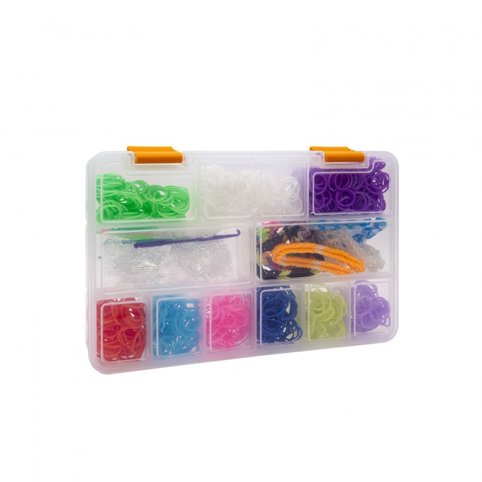 Geanta din plastic pentru stocare, 228x148x32 mm, 11 compartimente fixe