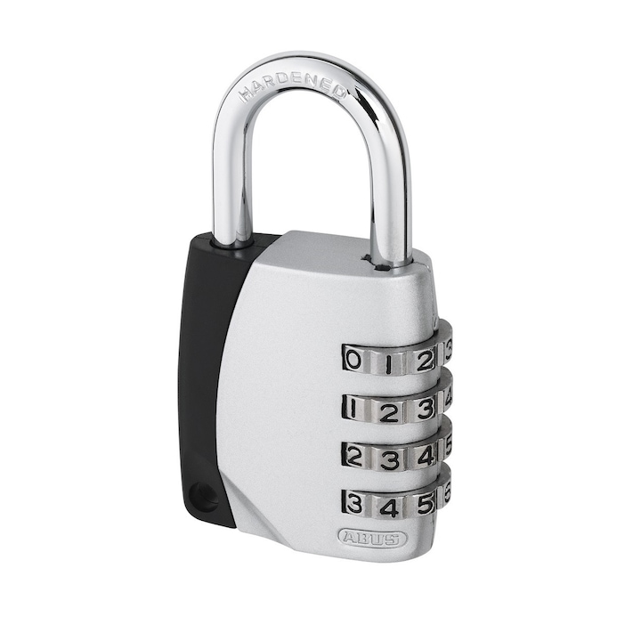 Lacat, ABUS, 155/30, Negru/Crom