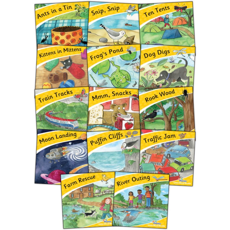 Jolly Phonics Little Word Books -