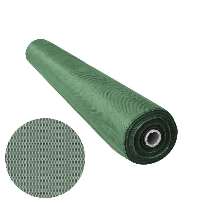 Plasa de tantari cu vanzare la rola, croibila, 150 cm x 30 m - Verde
