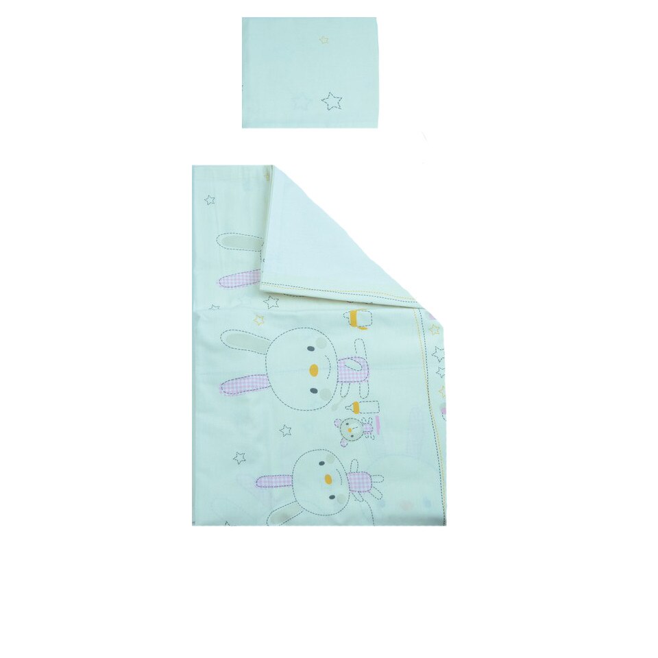 Set lenjerie de pat 2 piese 100 x 135 cm pentru copii Blanca F/19, Multicolor