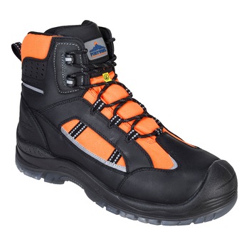 Bocanci ESD Portwest Compositelite Retroglo Hi-Vis S3 WR ESD FC59ORR40, culoarea Portocaliu, marimea 40 Bocanci ESD Portwest Compositelite Retroglo Hi-Vis S3 WR ESD FC59ORR40, culoarea Portocaliu, marimea 40