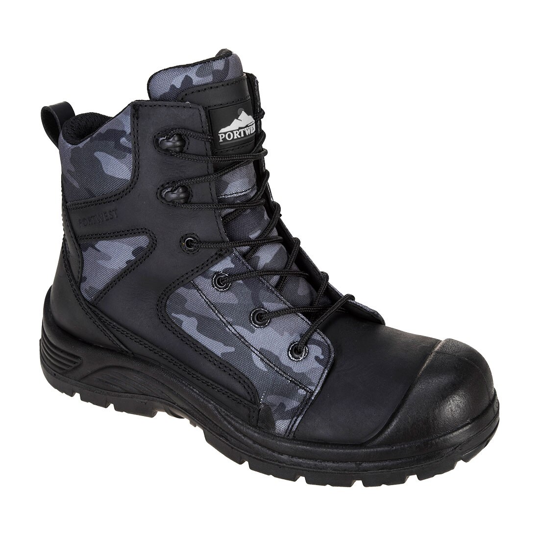 Bocanci Portwest Compositelite. Camo Strike S3 FC56BKR43, culoarea Negru, marimea 43