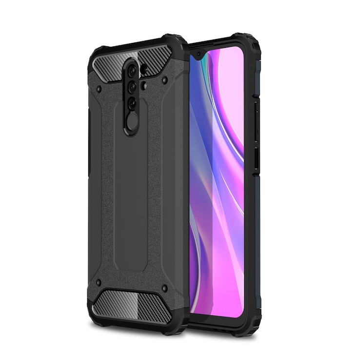 Husa telefon, TECH-PROTECT Xarmor pentru Xiaomi Redmi 9, Neagra