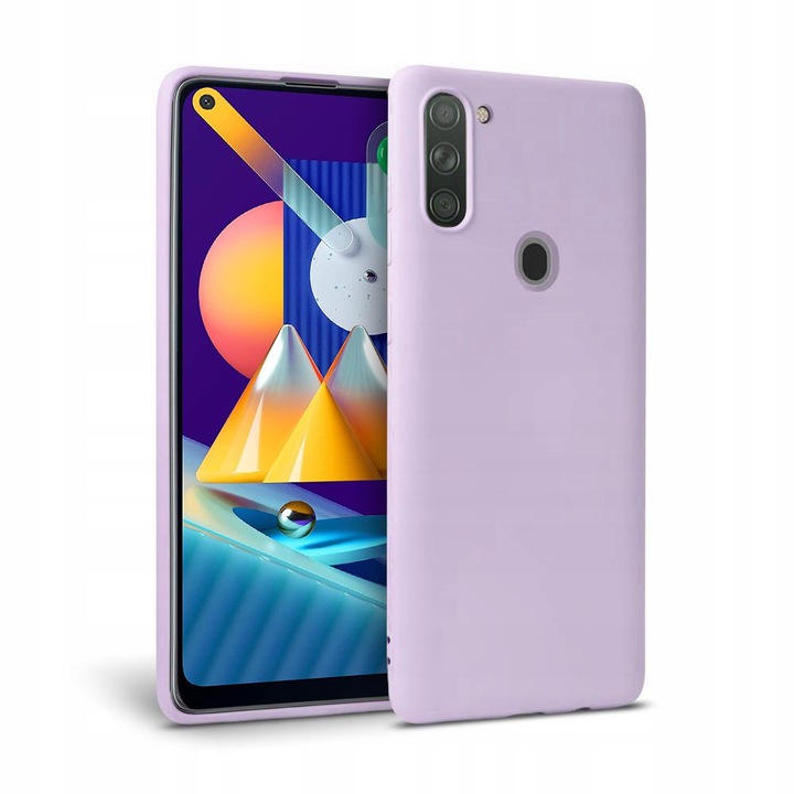 Tok TECH-PROTECT ikon Samsung Galaxy M11 / A11-hez, lila