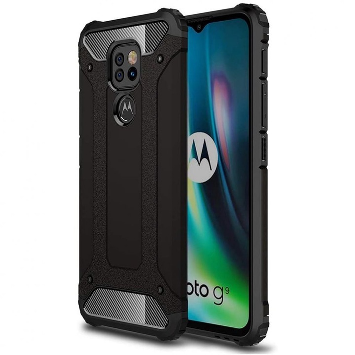 Калъф TECH-PROTECT Xarmor за Motorola Moto G9 Play / E7 Plus, Black