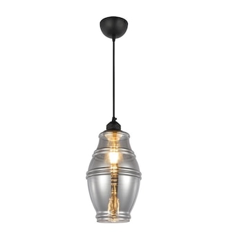 Pendul Element-1 Titanium, maxim 60 W, sticla, IP20, E27 Pendul Element-1 Titanium, maxim 60 W, sticla, IP20, E27