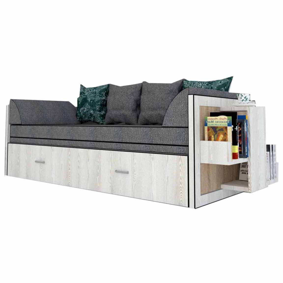 Canapea extensibila Genarom Bob Dr Gen 26 / Decor K010, 223 x 61 x 79.5 cm