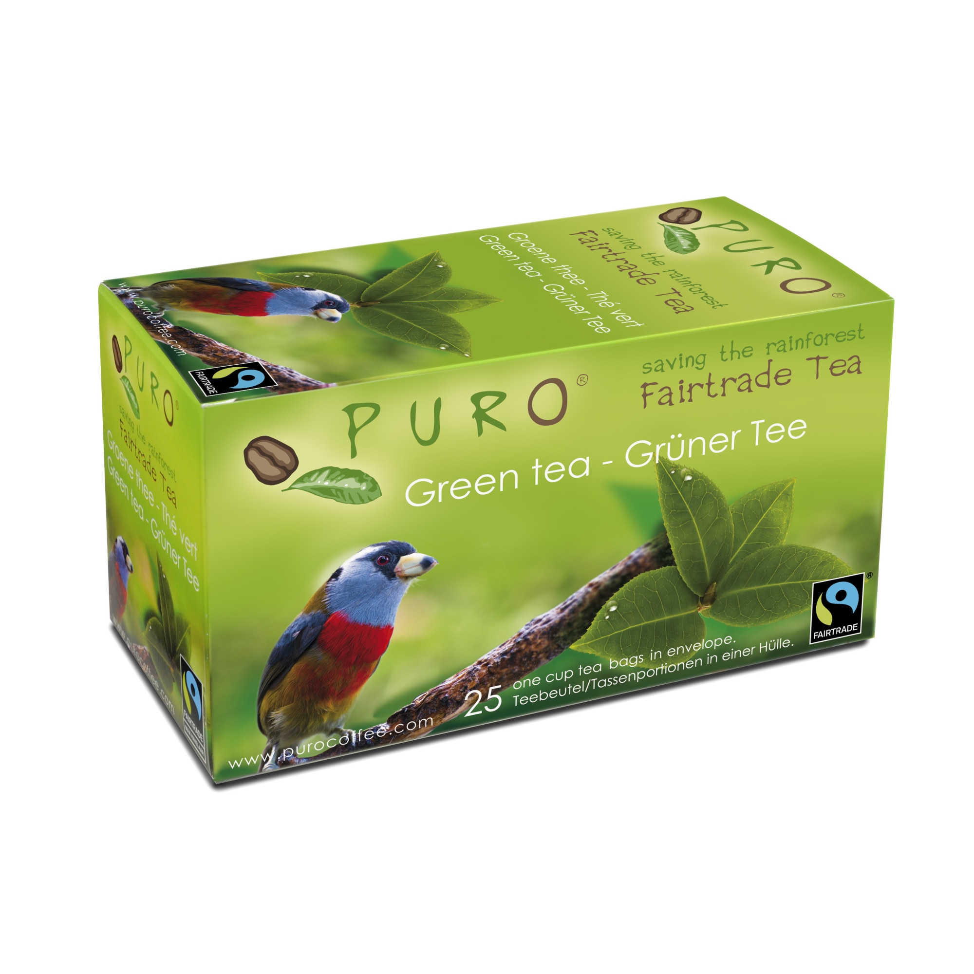 Ceai Puro verde - cutie 25 plicuri