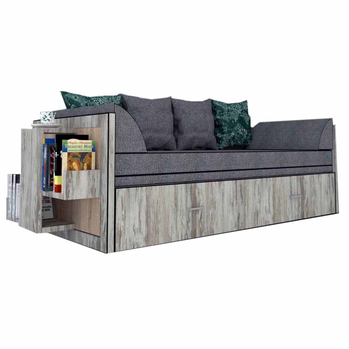 Canapea extensibila Genarom Bob St Gen 26 / Decor K084, 223 x 61 x 79.5 cm