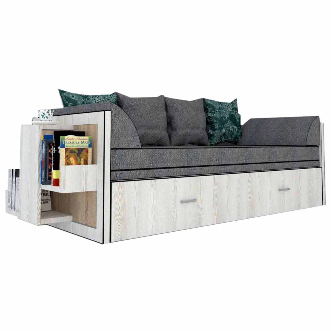 Canapea extensibila Genarom Bob St Gen 26 / Decor K010, 223 x 61 x 79.5 cm
