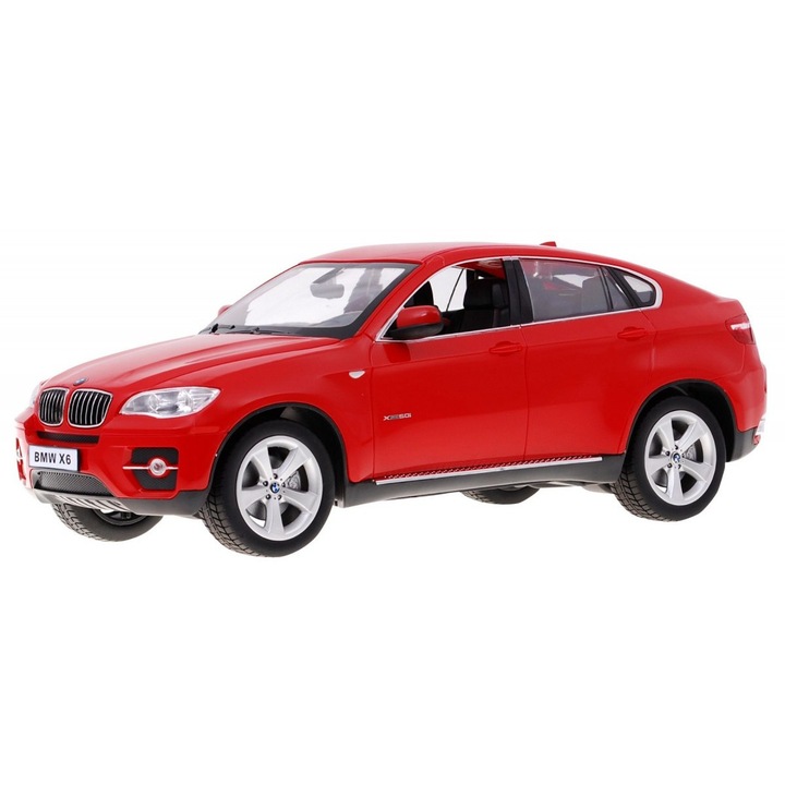 Masina de jucarie R/C BMW X6 rose 1:14 Rastar, multicolor