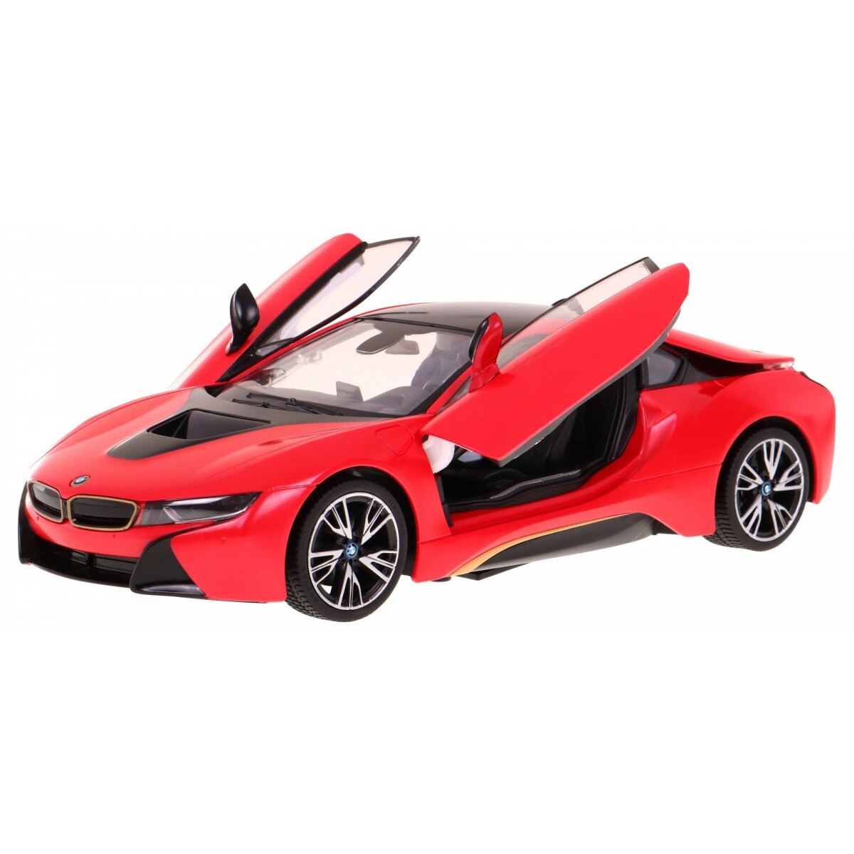 Masina de jucarie R/C BMW I8 rose 1:14 Rastar, multicolor