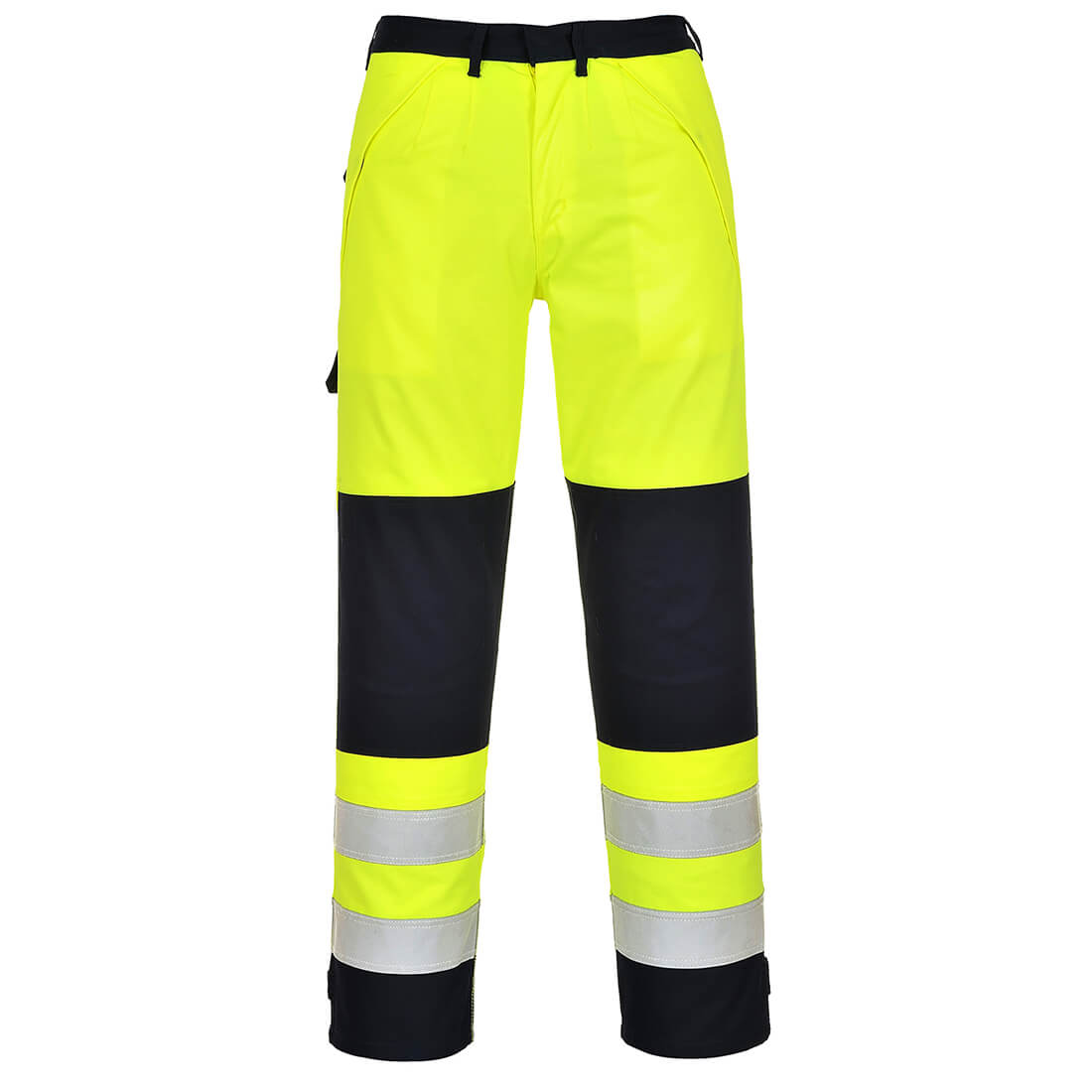 Pantaloni HiVis Multi-Norm FR62YNRM, culoarea Galben/Negru, marimea M