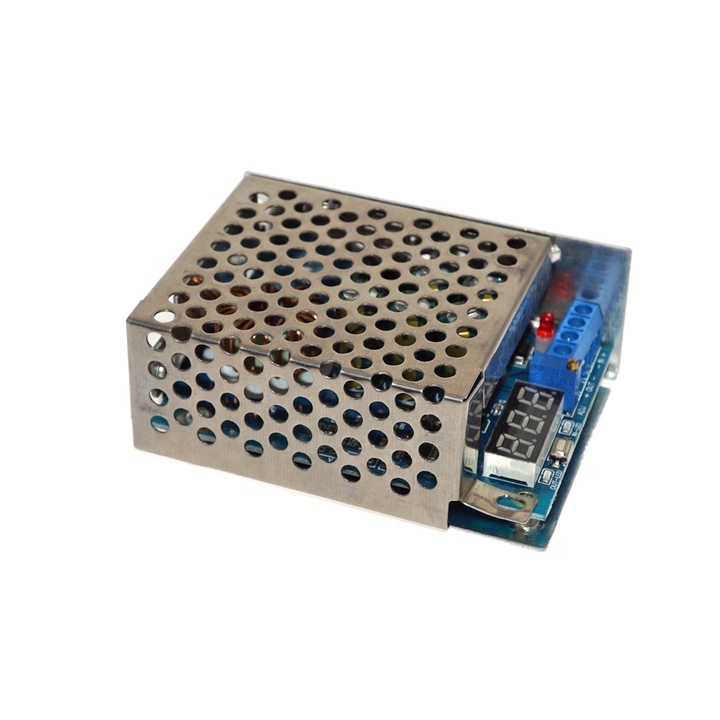 Регулируемо DC-DC 10A 300W захранване в тенекиена кутия OKY3508